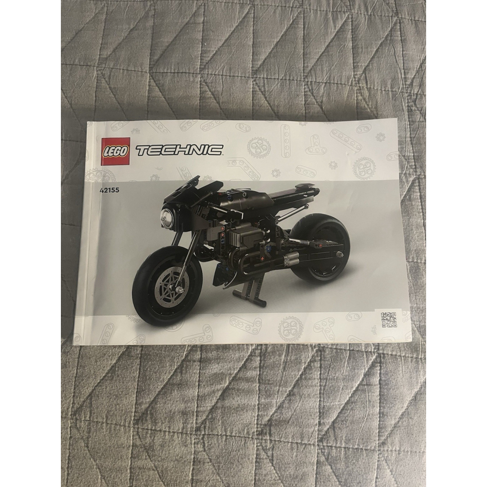 Lego Technic Batman Batcycle 42155 Instruction Manual 2023